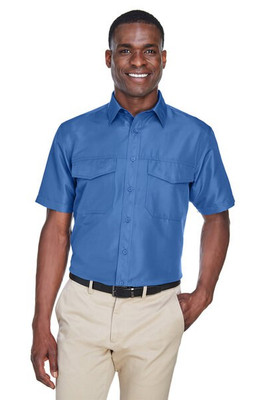 Harriton M580 - Men's Key West Short-Sleeve Performance Staff Shirt