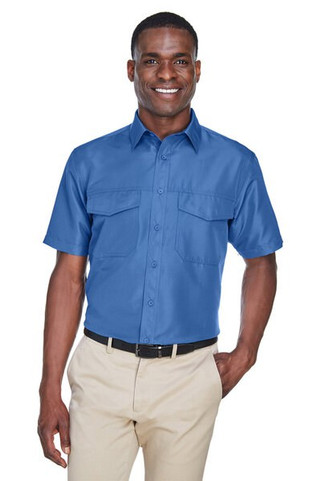 Harriton M580 - Mens Key West Short-Sleeve Performance Staff Shirt