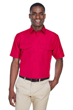 Harriton M580 - Chemise à manches courtes Key West Performance Staff