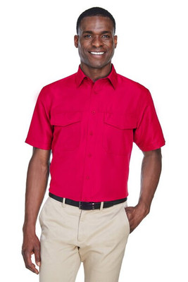 Harriton M580 - Men's Key West Short-Sleeve Performance Staff Shirt