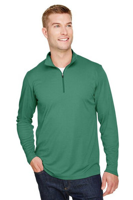 Team 365 TT31H - Men's Zone Sonic Heather Performance Quarter-Zip