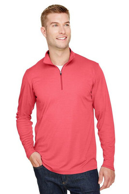 Team 365 TT31H - Men's Zone Sonic Heather Performance Quarter-Zip