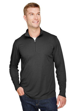 Team 365 TT31H - T-Shirt Zone Sonic Heather Performance Quarter-Zip - Homme