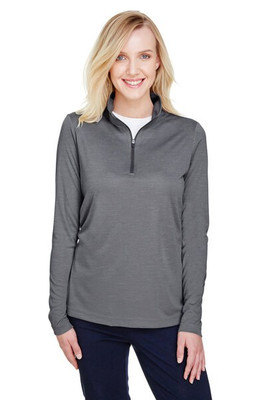 Team 365 TT31HW - Ladies Zone Sonic Heather Performance Quarter-Zip