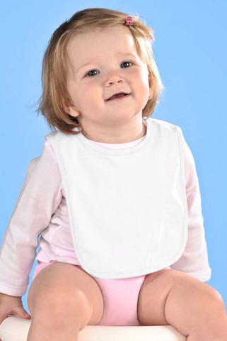 Rabbit Skins RS1005 - Babero de Algodón Suave para Bebés