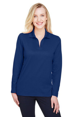 Devon & Jones DG20LW - Polo Femme Performance Luxe UV Longue Manche