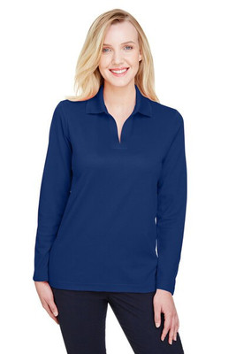 Devon & Jones DG20LW - Polo Femme Performance Luxe UV Longue Manche