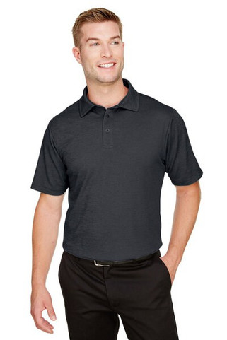 Devon & Jones DG22 - Mens CrownLux Performance Address Mélange Polo