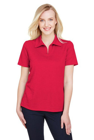 Devon & Jones DG22W - Ladies CrownLux Performance Address Mélange Polo