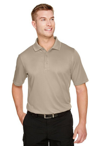 Harriton M348 - Mens Advantage Snag Protection Plus IL Polo