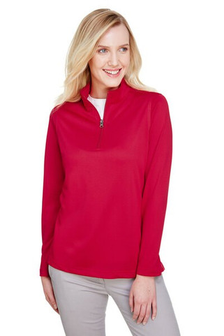 Harriton M748W - Ladies Advantage Snag Protection Plus IL Quarter-Zip