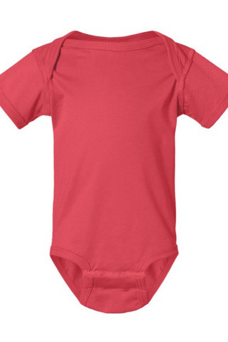 Rabbit Skins 4424 - Fine Jersey Infant Lap Shoulder Creeper