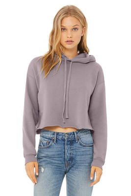 Bella+Canvas B7502 - Ladies Cropped Fleece Hoodie