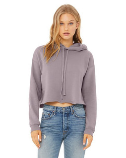 Bella+Canvas B7502 - Chandail à capuche court en polaire pour femme