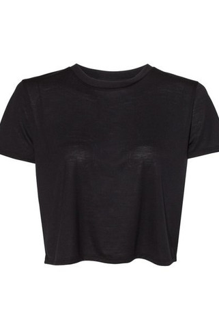 Bella+Canvas B8882 - Ladies Flowy Cropped T-Shirt