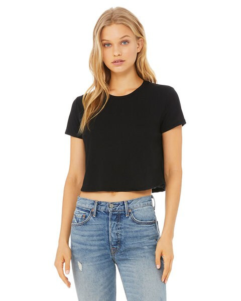 Bella+Canvas B8882 - Ladies Flowy Cropped T-Shirt