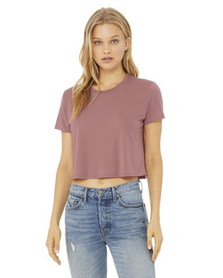 Bella+Canvas B8882 - Ladies Flowy Cropped T-Shirt