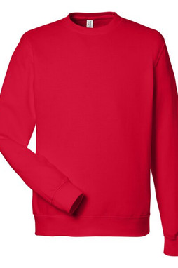 AWDis JHA030 - JUST HOODS by Adult College Crew Neck Fleece