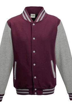 AWDis JHA043 - JUST HOODS by Adult Letterman Jacket