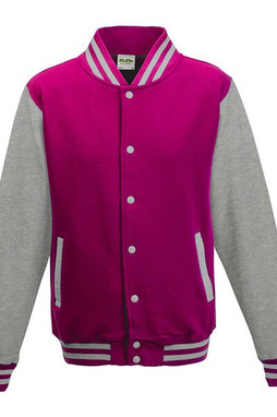 AWDis JHA043 - JUST HOODS by Adult Letterman Jacket