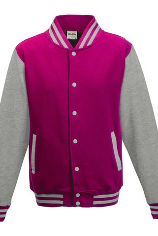 AWDis JHA043 - JUST HOODS by Adult Letterman Jacket