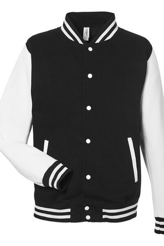 AWDis JHA043 - JUST HOODS by Adult Letterman Jacket