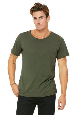 BELLA+CANVAS B3014 - Men's Jersey Raw Neck Tee