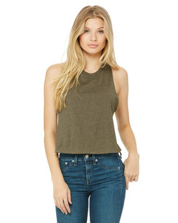 BELLA+CANVAS B6682 - Womens Racerback Cropped Top