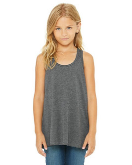 BELLA+CANVAS B8800Y - Youth Flowy Racerback Tank