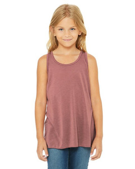 BELLA+CANVAS B8800Y - Youth Flowy Racerback Tank