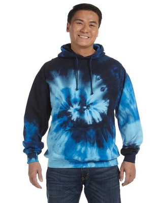 Colortone T307R - Adult Tie Dye Pullover Hood