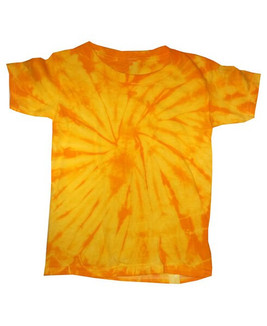 Colortone T500R - Camiseta Infantil de Algodón Tie Dye