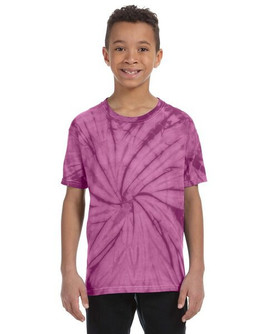 Colortone T932R - Youth Cotton Spider Graphic Tee for Kids