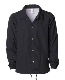 Independent Trading Co. EXP99CNB - Mens Heavyweight Windbreaker Coaches Jacket