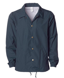 Independent Trading Co. EXP99CNB - Mens Heavyweight Windbreaker Coaches Jacket