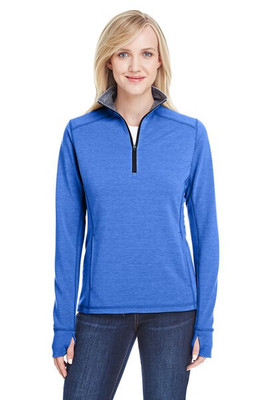 J. America JA8433 - Ladies' Omega Stretch 1/4 Zip