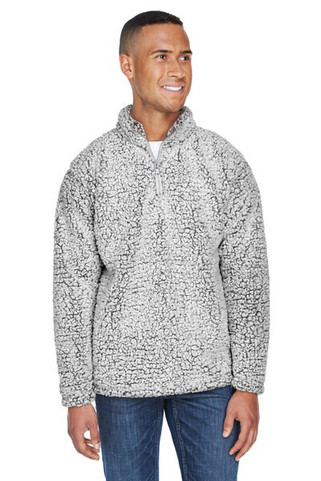 J. America JA8454 - Adult Sherpa 1/4 Zip