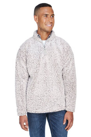 J. America JA8454 - Adult Sherpa 1/4 Zip