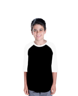 LAT LA6130 - Youth Baseball Fine Jersey Tee