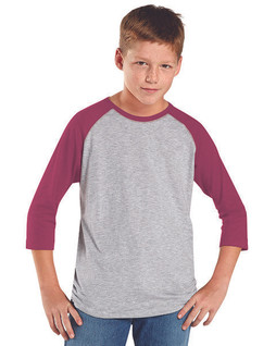 LAT LA6130 - Youth Baseball Fine Jersey Tee