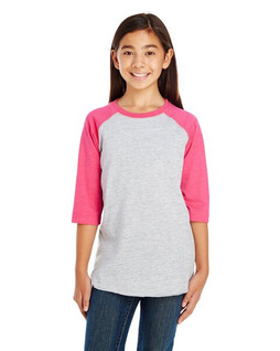 LAT LA6130 - Youth Baseball Fine Jersey Tee