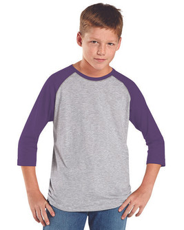 LAT LA6130 - Youth Baseball Fine Jersey Tee