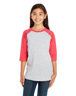 LAT LA6130 - Youth Baseball Fine Jersey Tee
