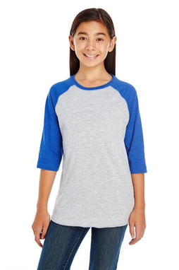 LAT LA6130 - Youth Baseball Fine Jersey Tee