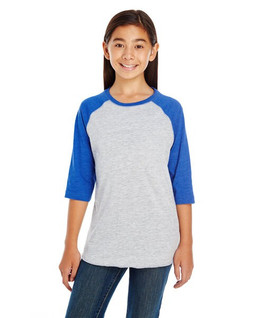 LAT LA6130 - Youth Baseball Fine Jersey Tee