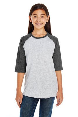 LAT LA6130 - Youth Baseball Fine Jersey Tee