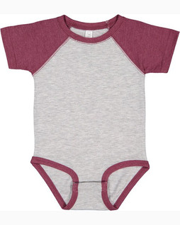 Rabbit Skins LA4430 - Infant Baseball Fine Jersey Bodysuit