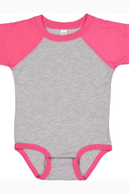 Rabbit Skins LA4430 - Infant Baseball Fine Jersey Bodysuit