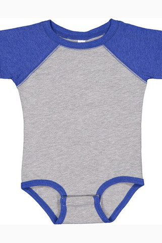 Rabbit Skins LA4430 - Infant Baseball Fine Jersey Bodysuit