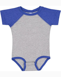 Rabbit Skins LA4430 - Infant Baseball Fine Jersey Bodysuit